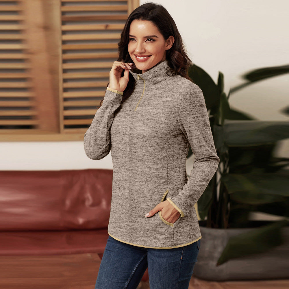 Long sleeve pullover with beautiful pattern